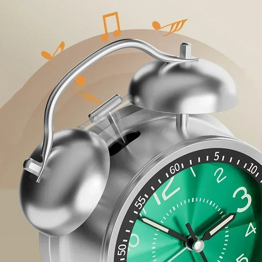 Retro Twin Bell Alarm Clock