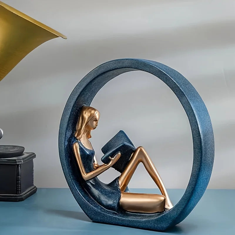 Circle of Serenity – Reading Muse Figurine