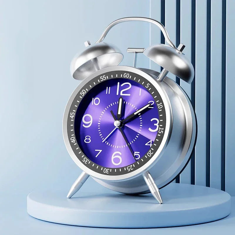 Retro Twin Bell Alarm Clock