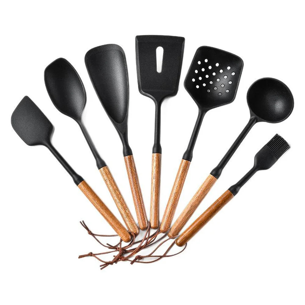 Nordic Kitchen Utensil Set – 7 Piece Cooking Tool Collection