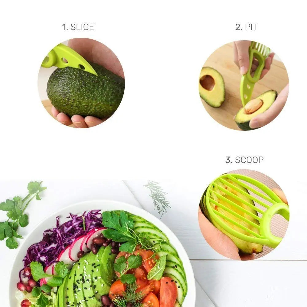 EcoSlice 3-in-1 Avocado Slicer