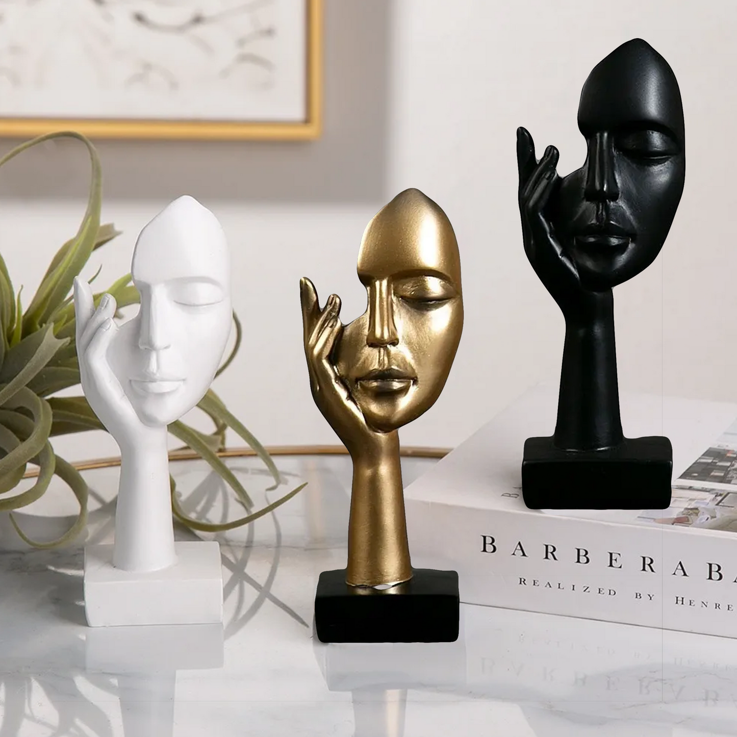 Silent Reflection Abstract Sculpture