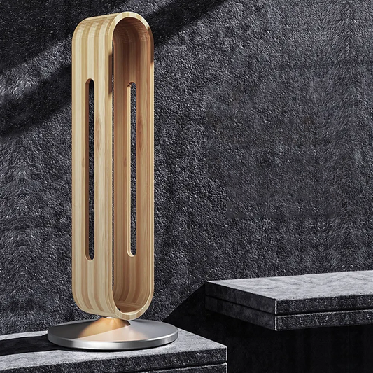 Bamboo Aluminium Headphone Stand