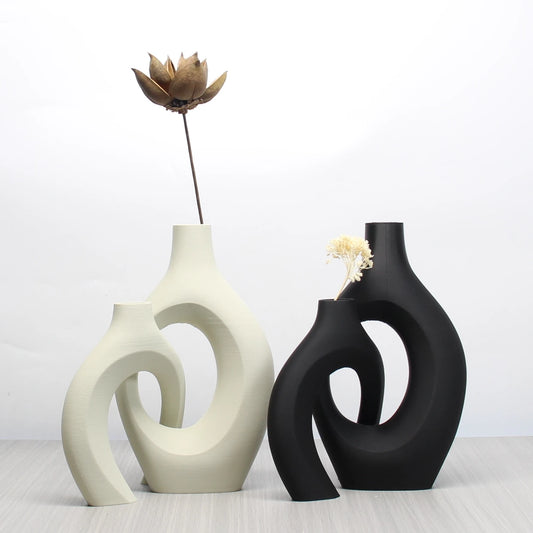 Eternal Curve Sculptural Vases