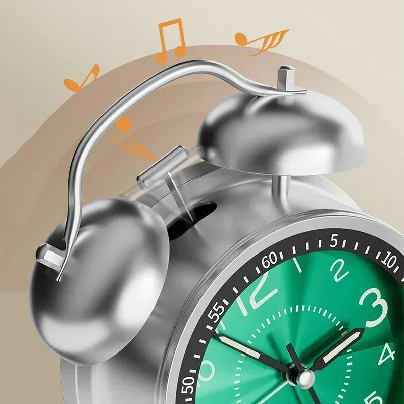 Retro Twin Bell Alarm Clock