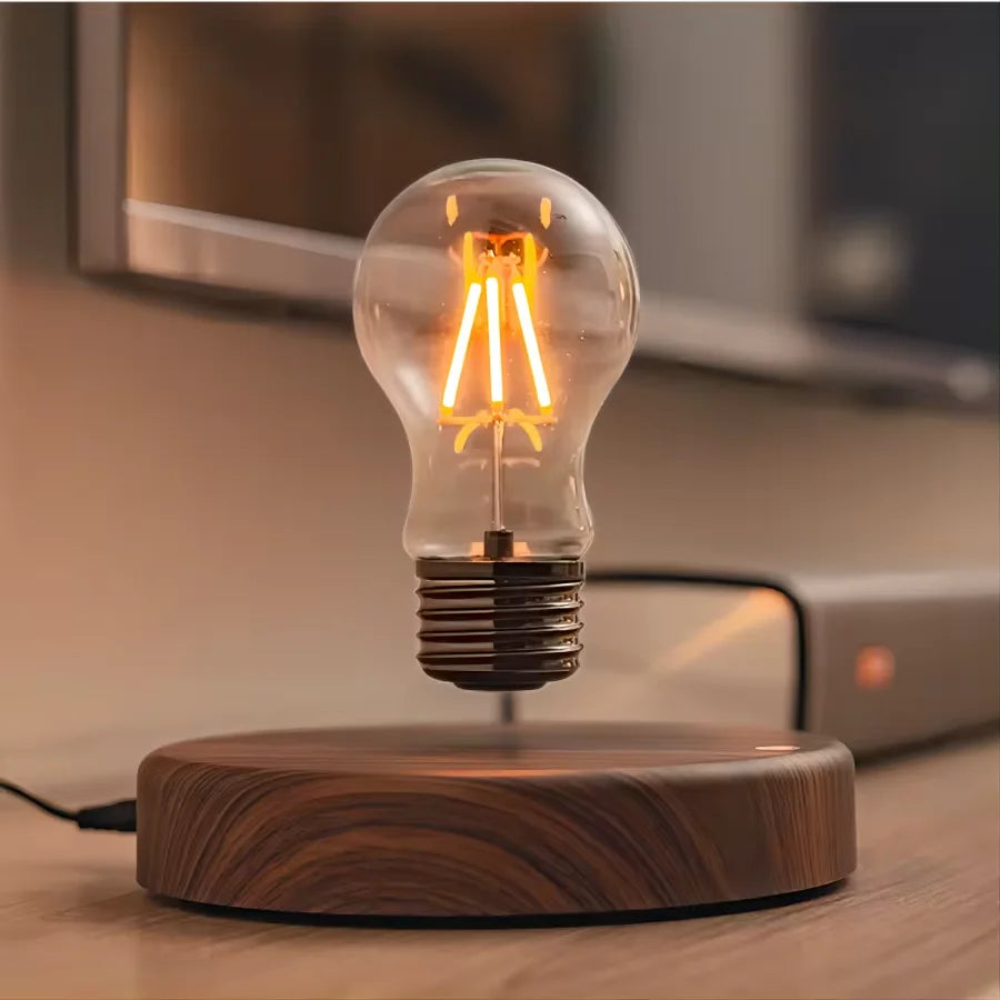 LumiFloat™ Touch-Control Levitating Bulb Lamp