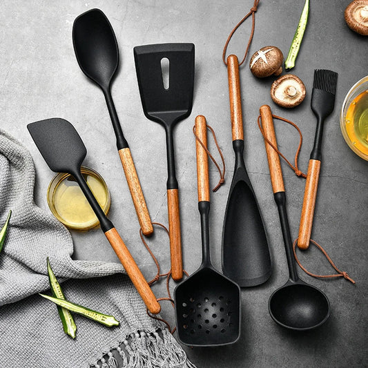 Nordic Kitchen Utensil Set – 7 Piece Cooking Tool Collection