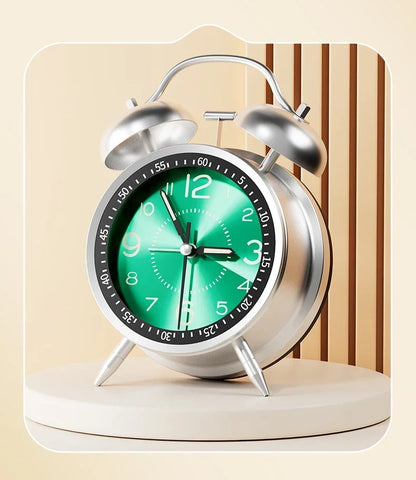 Retro Twin Bell Alarm Clock