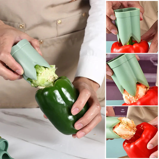 CoreTwist Duo – 2-in-1 Pepper & Chilli Corer