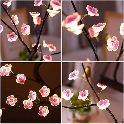 Lunabloom™ Bonsai Cherry Blossom LED Tree Lamp