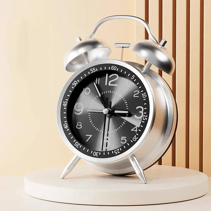 Retro Twin Bell Alarm Clock