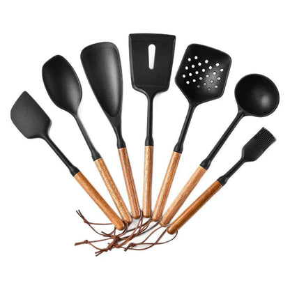 Nordic Kitchen Utensil Set – 7 Piece Cooking Tool Collection